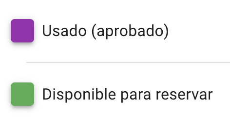 Sección de Mi Calendario en español