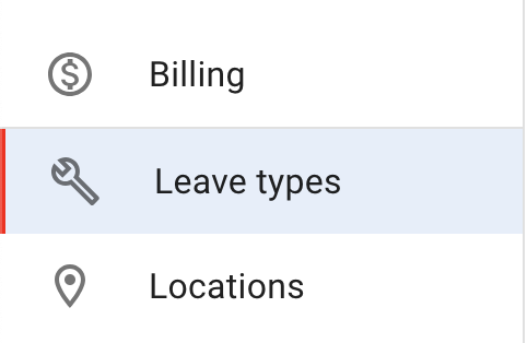 Access Leave types