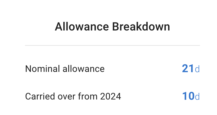 Edit options to adjust individual leave type limit in Timeoff absence planner