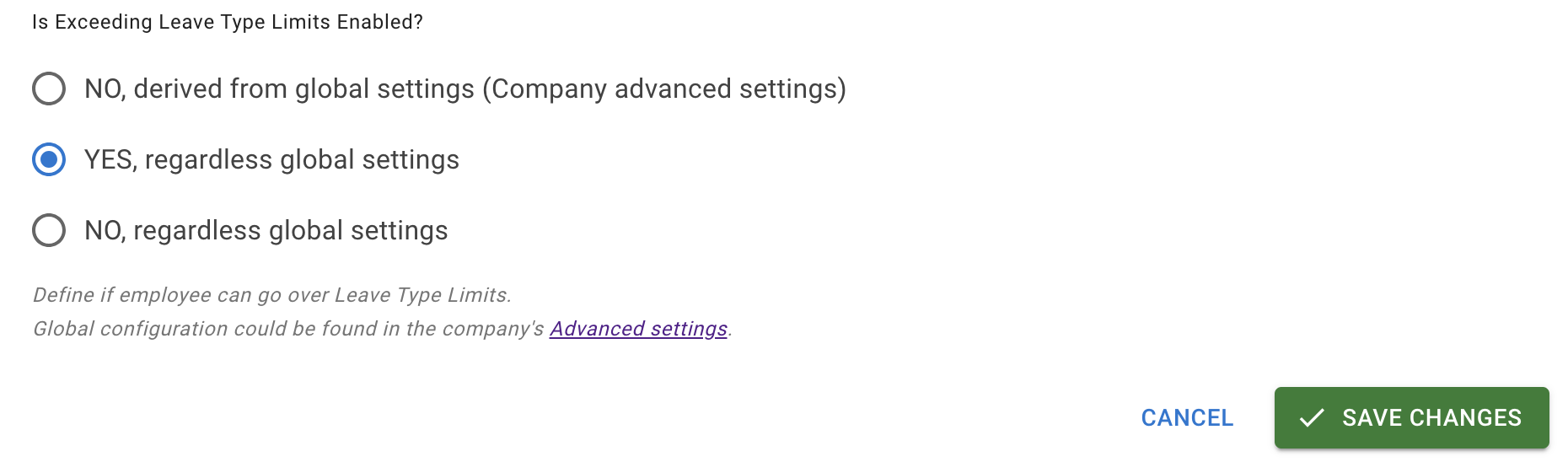 New company registration form