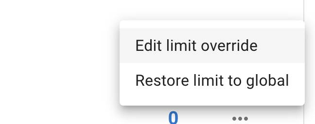 Edit options to adjust individual leave type limit in Timeoff absence planner